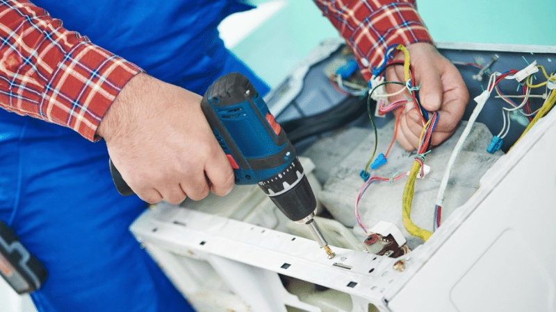 Esenler Gorenje Gorenje çamaşır makinesi kart tamiri – Su almama arızası orijinal parça ile giderildi. - Teknik servis örneği
